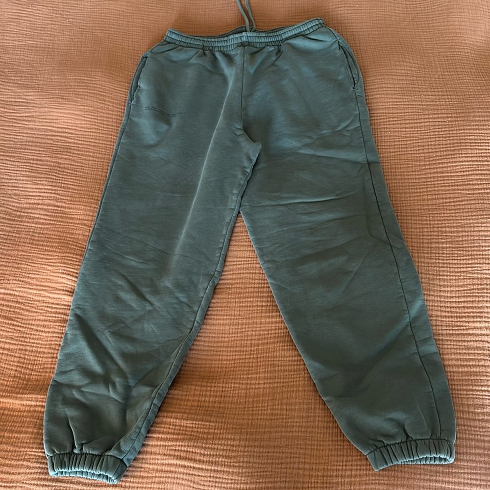 Pangaia Signature Sweatpants in Olive sz L